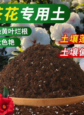 茶花专用土山茶花营养土种花土香妃盆栽土壤泥土种植土肥料专用肥