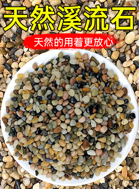 溪流石沙鱼缸造景底砂天然石砂养鱼专用底沙水族箱造景颗粒火山岩
