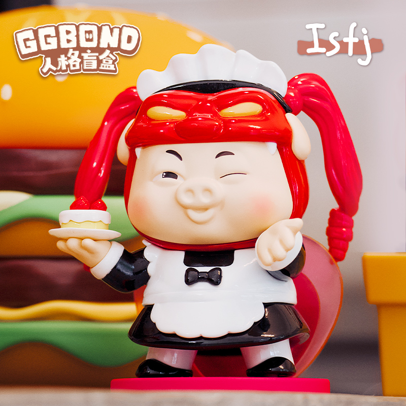 猪猪侠新款摆件玩具人格盲盒