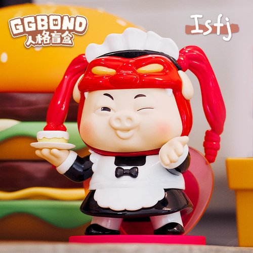 猪猪侠新款摆件玩具人格盲盒