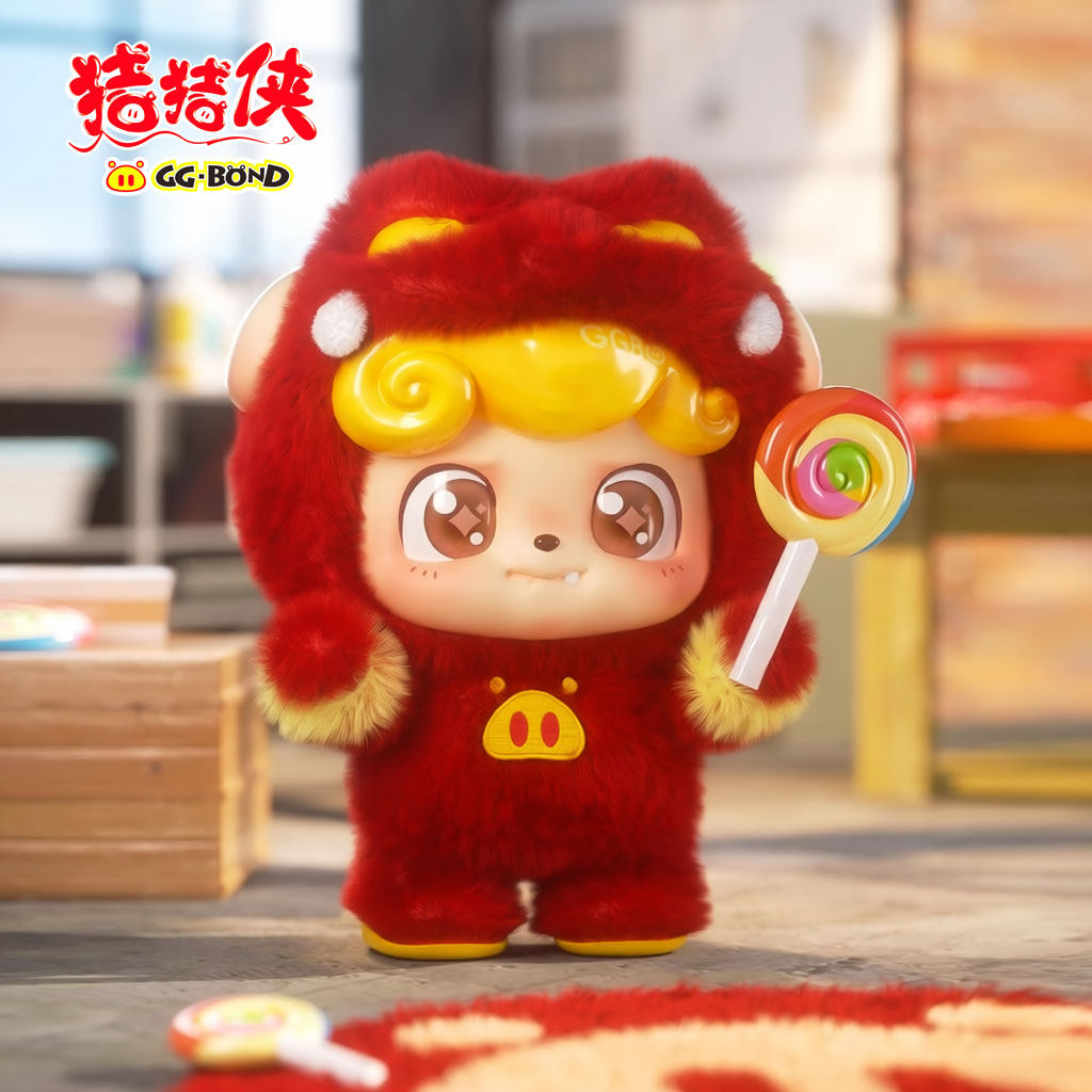 【现货直发】正品猪猪侠Q宝超萌猪队友系列毛绒挂件潮玩盲盒礼物