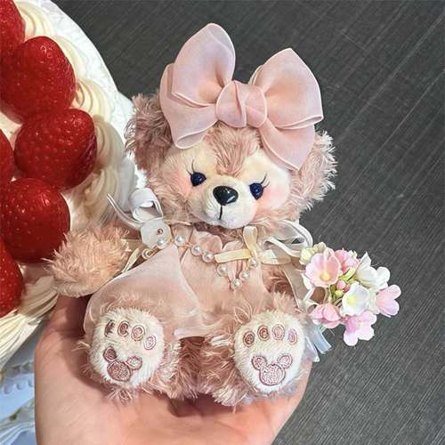 雪莉玫包包挂件毛绒公仔玩偶挂饰