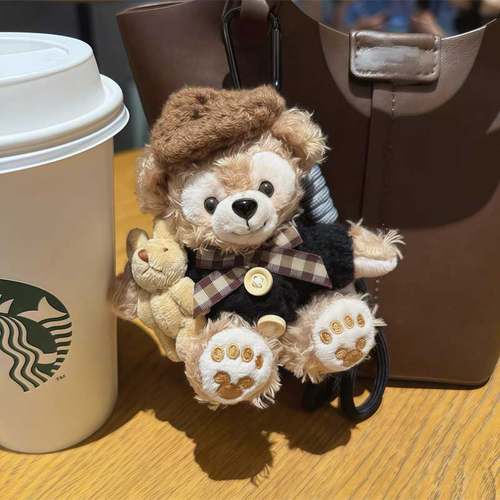 达菲熊包包挂件雪莉玫玩偶包挂饰