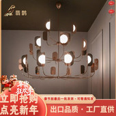 北欧简约现代创意时尚 客厅餐厅卧室吊灯轻奢别墅咖啡厅设计师吊灯