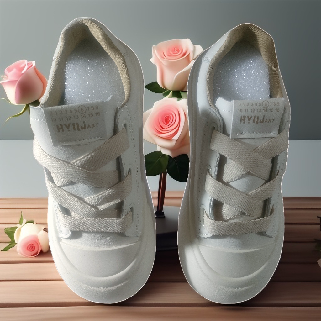 厚底真皮小白鞋女款2024年秋冬季爆款板鞋时尚百搭休闲运动鞋子女