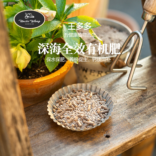 种花王大爷 花肥家用 王多多深海全效有机肥养花专用肥料玫瑰月季