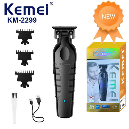 科美/KEMEI 跨境粉末冶金刀头KM2299理发器新款推剪快充电推子