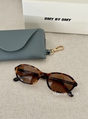 「Maroon」部分现货 Dmy Studios Bibi 复古椭圆太阳墨镜男女通用