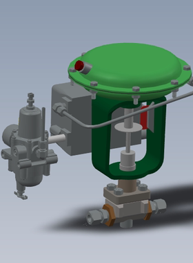 DVC2000控制阀三维图纸01200819