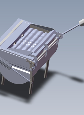 果蔬清洗机模型设计图纸01200825