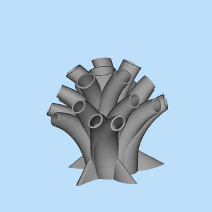 万花筒笔筒模型图纸01200629