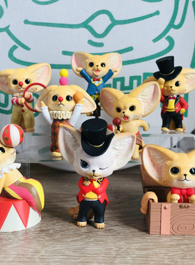 正版popmart泡泡玛特Kenneth马戏团系列盲盒手办娃娃