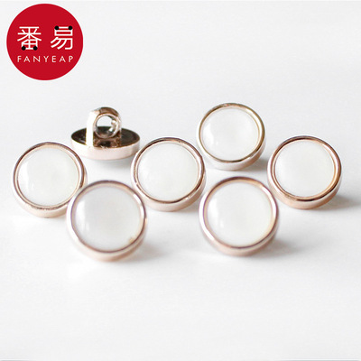 纽扣/珍珠AD1sq801-外套圆形针织衫小纽扣上衣开衫钮扣女