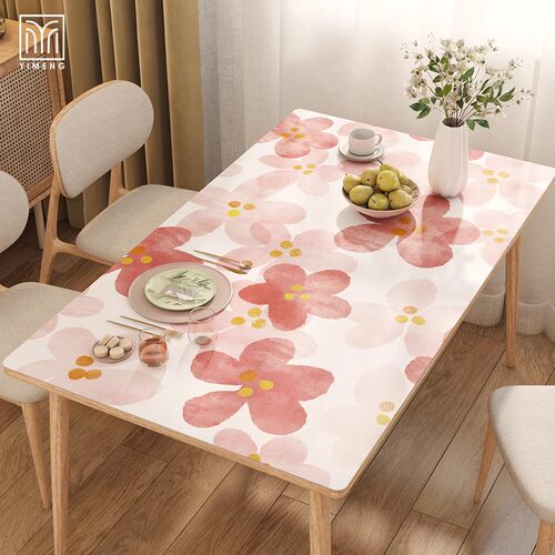 超治愈日系小清新防渗透皮革桌垫