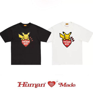 现货HUMAN MADE 26SS 宝可梦联名印花竹节棉短袖T恤男女款情侣t