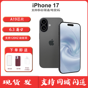 17支持移动联通电信5G iPhone 双卡双待6.3英寸手机 苹果 Apple