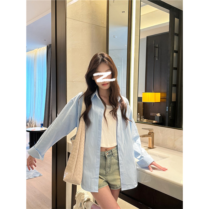 MosesQueen魔西女王防晒衬衫2025夏季新款轻薄舒适休闲外套上衣