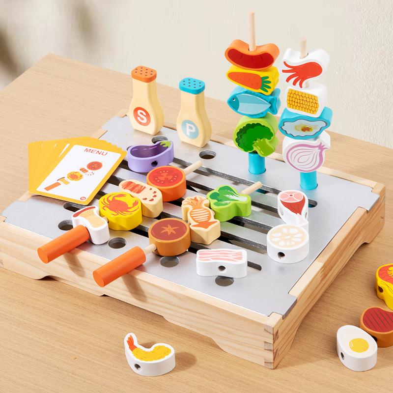 幼儿烧烤过家家益智早教桌游玩具