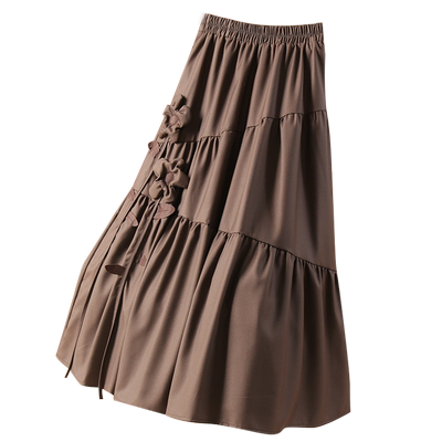 C位显瘦神器花朵蛋糕裙半身裙