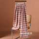 子休闲裤 拖地裤 阔腿裤 慵懒风格 女2025秋冬新款 垂感高腰直筒裤 长裤