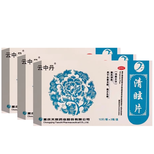 云中丹清眩片止晕治疗偏头痛的药头晕目眩散风清热非北京同仁堂