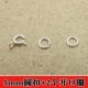 Колечки для украшений и бижутерии, 5mm, 1 шт, 2 шт