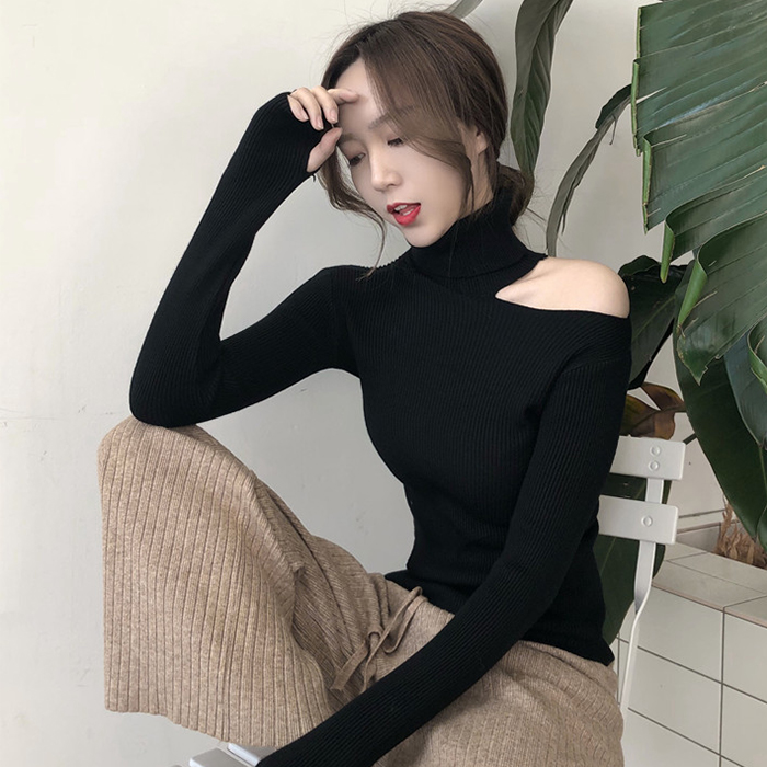 2018ÇﶬпîÌ×ÊÖָ¶¼ç¸ßÁìÕëÖ¯ÉÀ³¤ÐäÐÞÉíÌ×Í·´òµ×ëÒÂÉÏÒÂÅ®×°