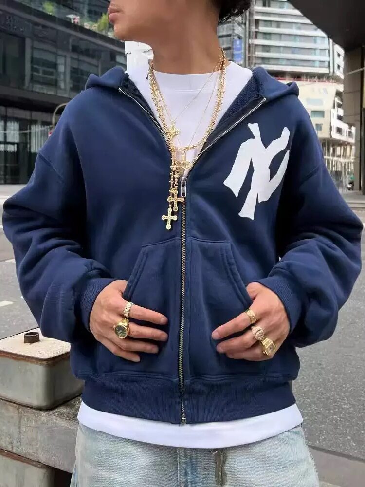 Y2K Hoodie Pullover Sweatshirt Stwear New Harajuku Hip Hop R
