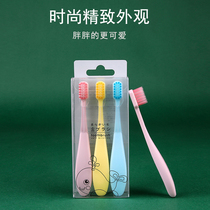 RAOYI卡通儿童牙刷2-3-4-5-6岁软毛小头小孩家用男孩女孩宝宝牙刷