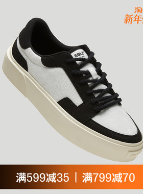 EQLZ官方FAULT 25低帮错版板鞋男女同款舒适耐磨休闲鞋