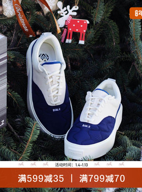 EQLZ义阔官方FAULT错版特种兵美式风板鞋男秋冬休闲鞋女无中生有