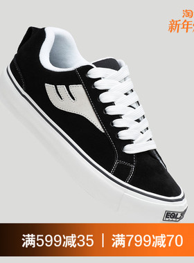 EQLZ官方 404 MAX S低帮真皮面硫化鞋面包鞋休闲透气板鞋无中生有