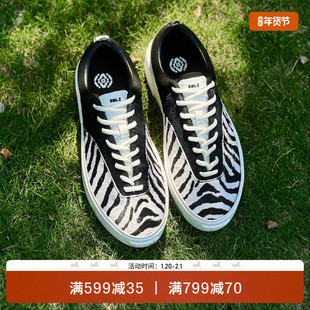 EQLZ义阔FAULT22低帮斑马纹板鞋舒适透气百搭无中生有EQUALIZER