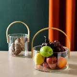 Стеклянная вода фруктовая тарелка домашняя гостиная кофейня скандинавская рука