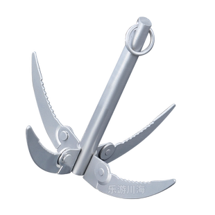 野钓水草刀大号清理钓位折叠不锈钢水草锚刀镰刀割草刀钓鱼捞草器