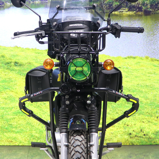 适用本田幼兽CC110灯罩复古灯罩碳钢大灯保护架保护罩大灯网灯盖