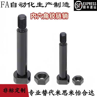 标准内六角铰链销 CLBRU6 8 10 12-15 20 25 30 35 50 CLBR/MIJ01