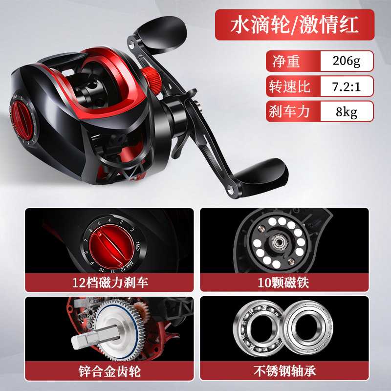 特价水滴轮单卖鱼线轮远投防炸线