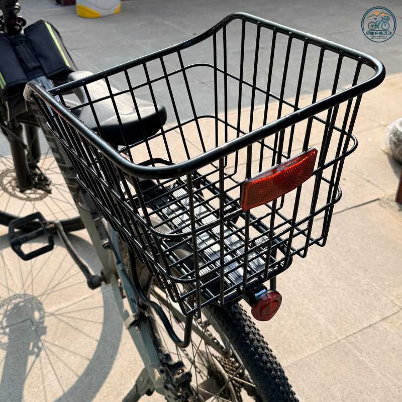 自行车后车筐登山车篮儿童折叠车