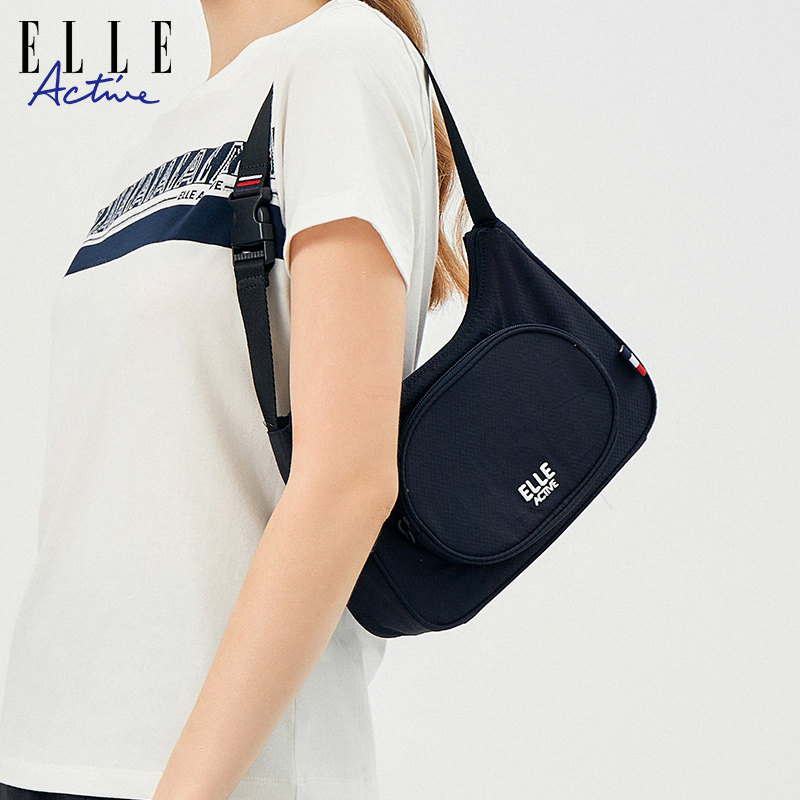 ELLE Active时尚包包百搭轻便斜挎包气质感腋下包休闲运动女包,箱包皮具/热销女包/男包,通用款女包,淘宝优惠券,粉丝福利购,淘宝优惠卷