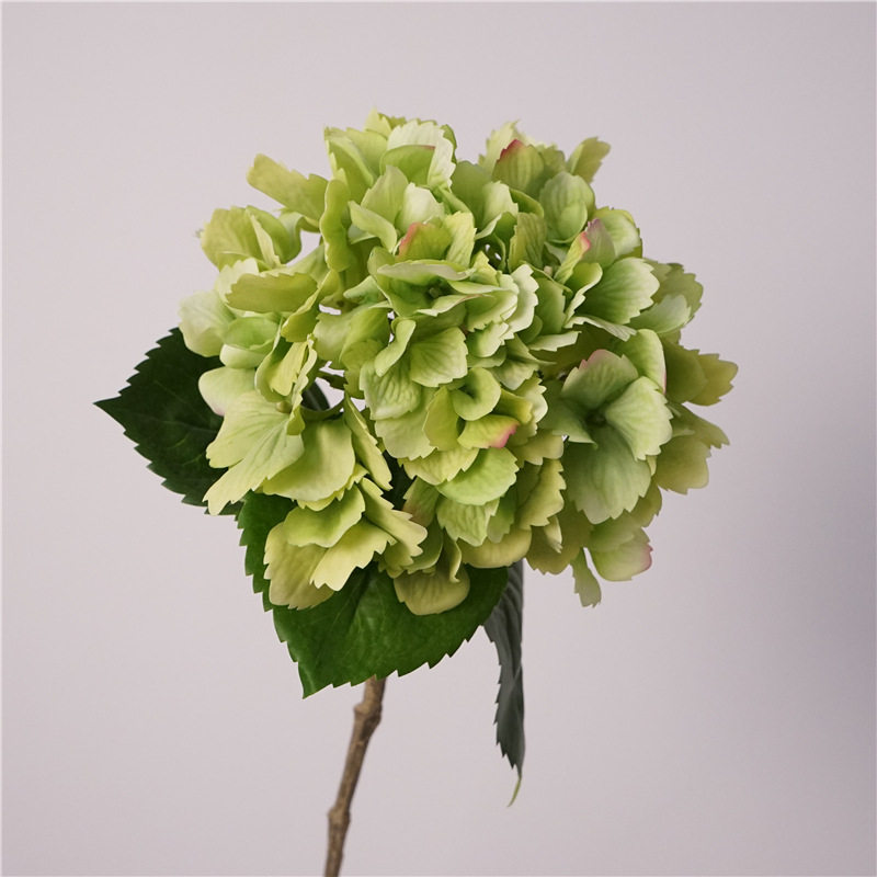 手感保湿绣球花仿真花假