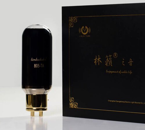 林籁之音碳晶大玻壳805-TA/845-TA/211-TA电子管黑胶质感温暖耐听