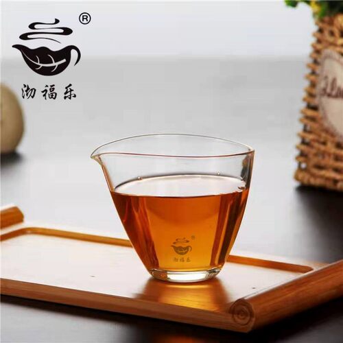 厂家批发高端玻璃茶具高硼硅玻璃耐高温通透度高玻璃公道杯