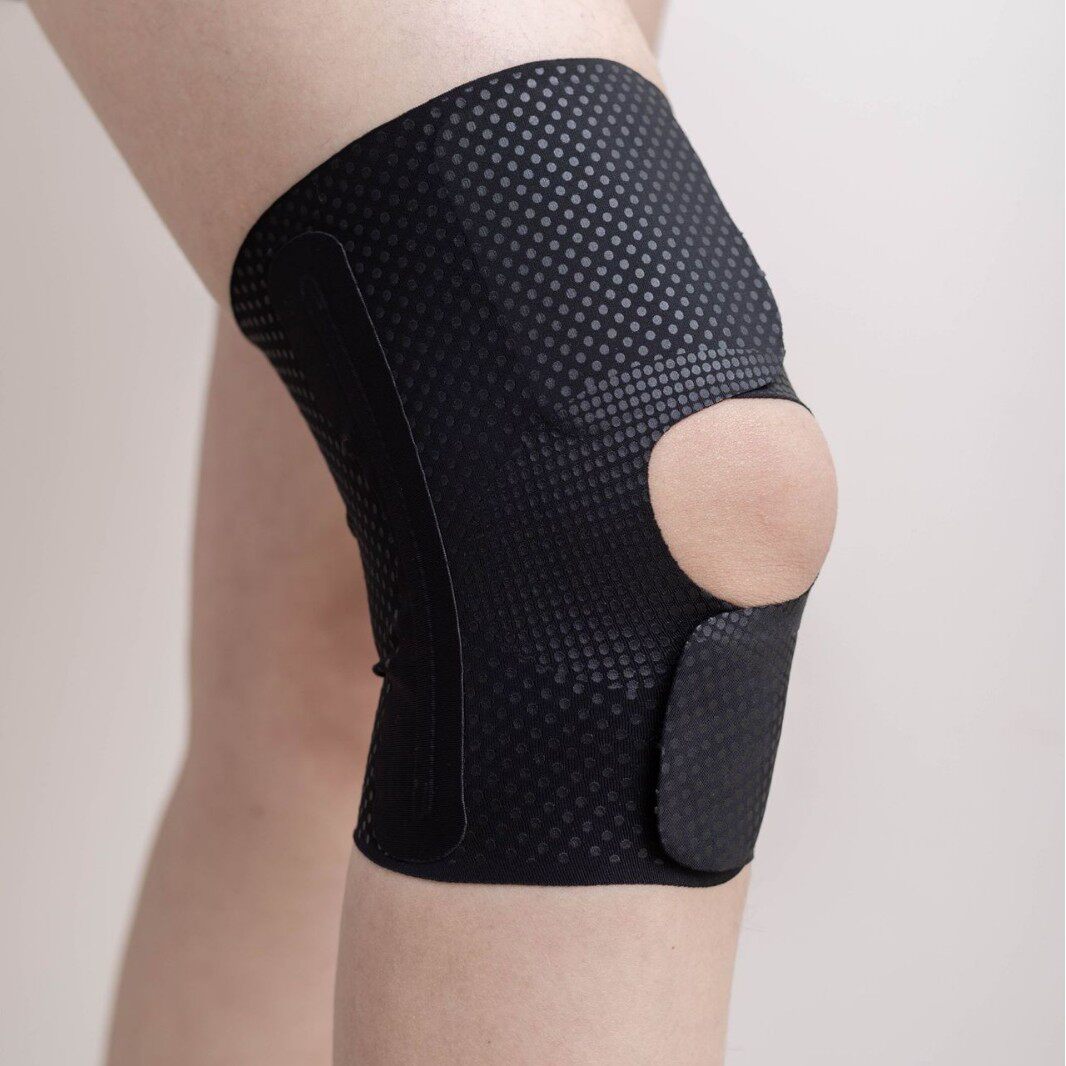轻薄保护髌骨护膝拉伸男女士关节运动膝盖保护套跑步护具带夏季