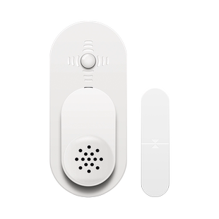 语音提醒器请随手关门提示报警器防盗家用房门冰箱开门感应器