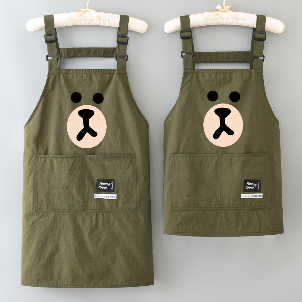 防泼水可调节工作服可定制围裙