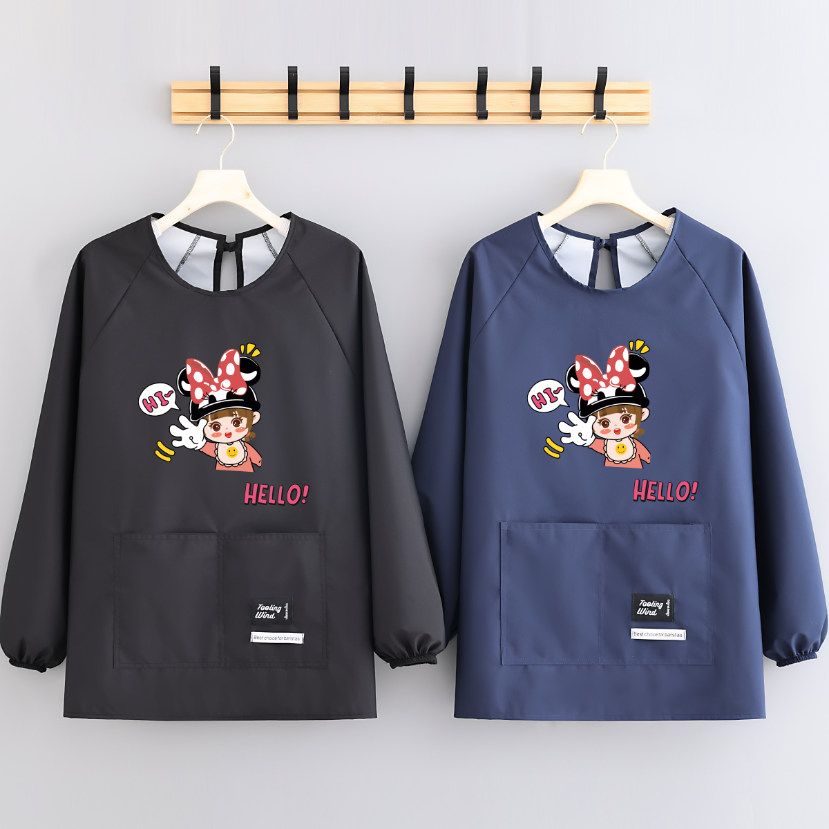 简约防水防污家用或外穿工作服