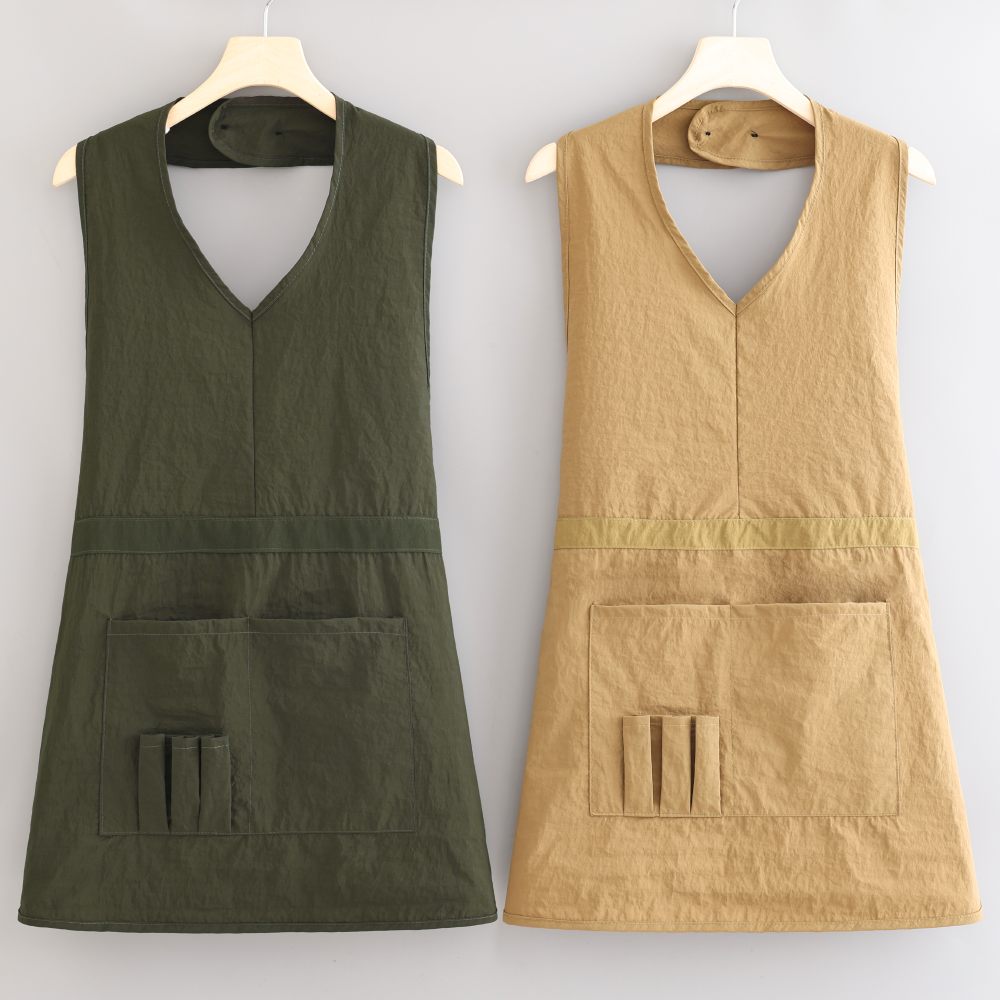 时尚围腰防泼水耐穿围裙工作服女