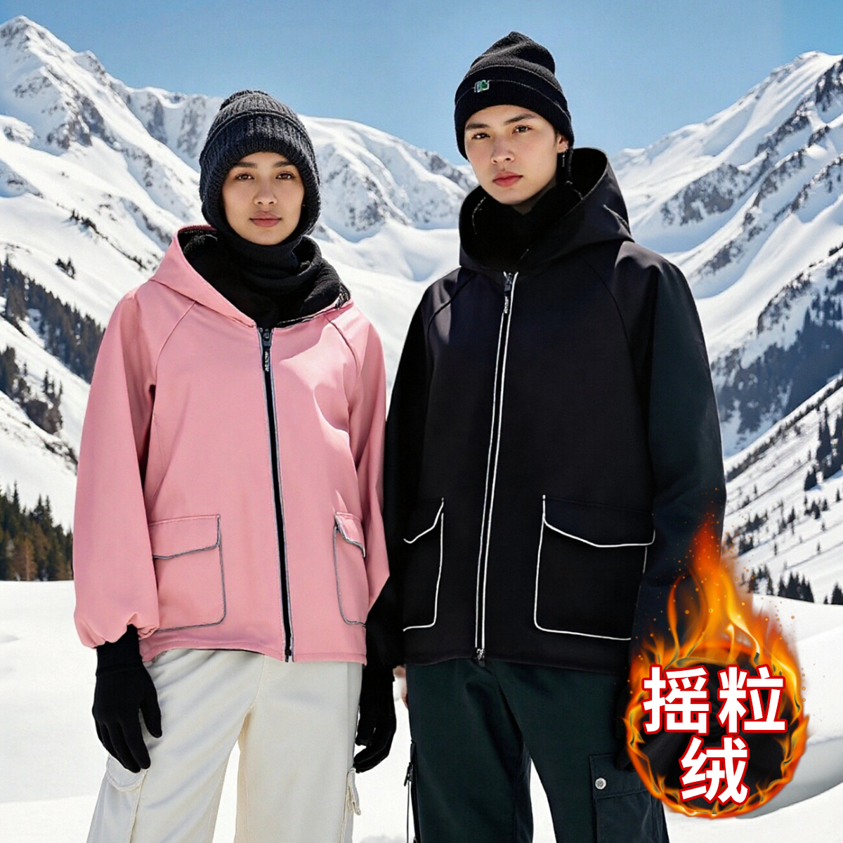 时尚舒适加绒家用或外穿工作服