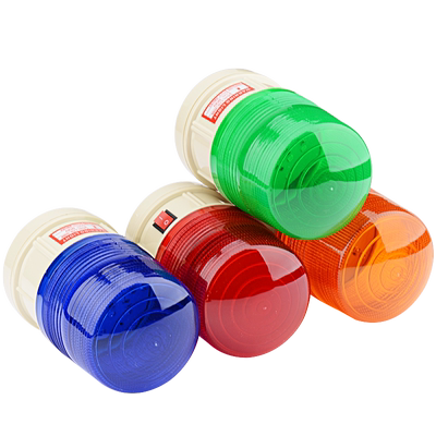 干电池爆闪警示灯报警器